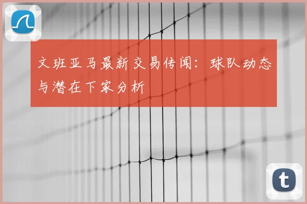 文班亚马最新交易传闻：球队动态与潜在下家分析